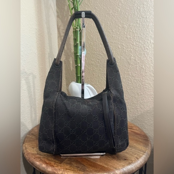 GUCCI MONOGRAM HOBO - Picture 1 of 16